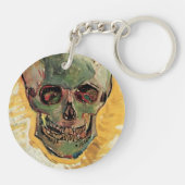 Nog steeds leven schedel door Vincent van Gogh Sleutelhanger (Achterkant)
