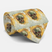 Nog steeds leven schedel door Vincent van Gogh Stropdas (Opgerold)