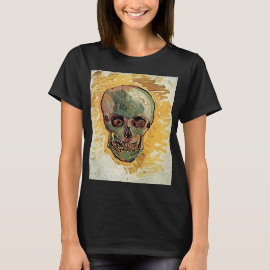 Nog steeds leven schedel door Vincent van Gogh T-shirt (Voorkant)