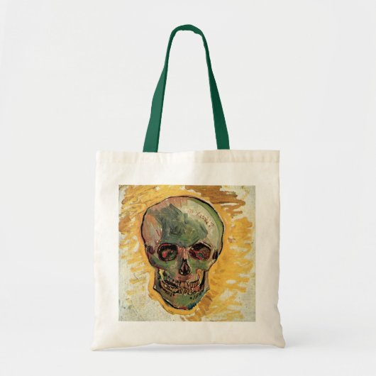 Nog steeds leven schedel door Vincent van Gogh Tote Bag (Voorkant)
