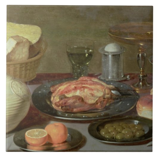 Nog steeds leven tegeltje (Voorkant)