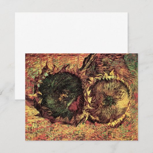 Nog steeds leven Twee sneeuwbloemen door Vincent v (Voorkant / Achterkant)