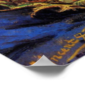 Nog steeds leven Twee sneeuwbloemen door Vincent v Poster (Hoek)