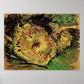 Nog steeds leven Twee sneeuwbloemen door Vincent v Poster (Voorkant)