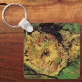 Nog steeds leven Twee sneeuwbloemen door Vincent v Sleutelhanger (Voorkant)