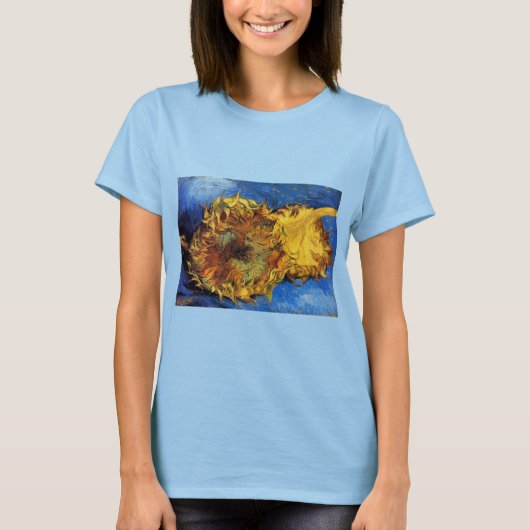 Nog steeds leven Twee sneeuwbloemen door Vincent v T-shirt (Voorkant)