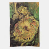 Nog steeds leven Twee sneeuwbloemen door Vincent v Theedoek (Verticaal)