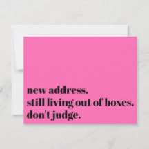 Nog steeds leven uit dozen niet oordelen heet roze