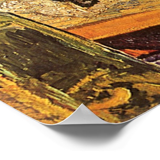 Nog steeds leven van Vincent van Gogh,  Fine Art Poster (Hoek)