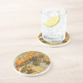 Nog steeds leven van Vincent van Gogh,  Fine Art Zandsteen Onderzetter (Zijkant)