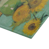 Nog steeds leven - Vase met drie zonnebloemen. Van Snijplank (Hoek)