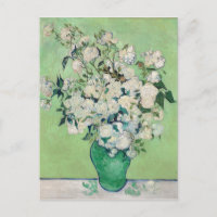 Nog steeds leven: Vase met Rozen - Vincent Van Gog