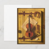 Nog steeds leven Violin en muziek door William Har (Voorkant / Achterkant)