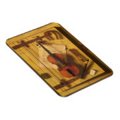 Nog steeds leven Violin en muziek door William Har Magneet (Rechterzijde)