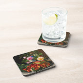 Nog steeds levende Rozen en aardbeien door Otto Ot Bier Onderzetter (Rechterzijde)