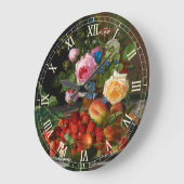 Nog steeds levende Rozen en aardbeien door Otto Ot Grote Klok (Hoek)