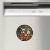 Nog steeds levende Rozen en aardbeien door Otto Ot Magneet (Insitu (Vaatwasser))