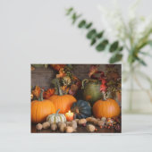 nog steeds levensbedreigende afbraak voor Thanksgi Feestdagenkaart (Staand voorkant)