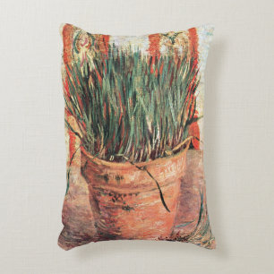 Nog steeds levensbloem met Chives door Vincent van Accent Kussen