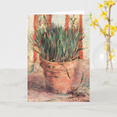 Nog steeds levensbloem met Chives door Vincent van Kaart (Gele Bloem)