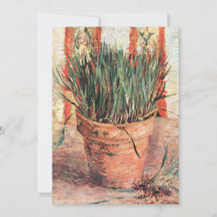 Nog steeds levensbloem met Chives door Vincent van Kaart