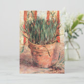 Nog steeds levensbloem met Chives door Vincent van Kaart (Staand voorkant)