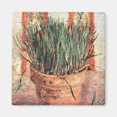 Nog steeds levensbloem met Chives door Vincent van Magneet (Voorkant)