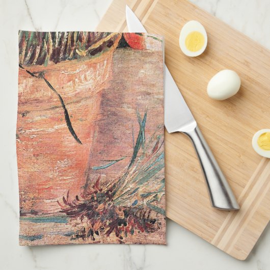 Nog steeds levensbloem met Chives door Vincent van Theedoek (Quarter Fold)