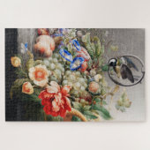 Nog steeds levensbloemen en vruchten van klassieke legpuzzel (Horizontaal)