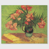 Nog steeds levensfase met Oleanders en Boeken Cadeaupapier (Vlak)