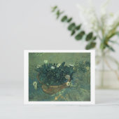 Nog steeds levenst met Daisies Van Gogh Fine Art Briefkaart (Staand voorkant)