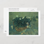 Nog steeds levenst met Daisies Van Gogh Fine Art Briefkaart (Voorkant / Achterkant)