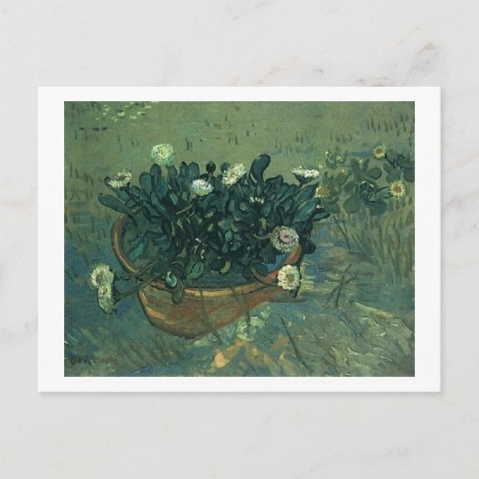 Nog steeds levenst met Daisies Van Gogh Fine Art Briefkaart (Voorkant)