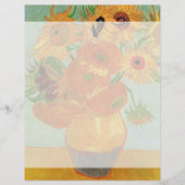 Nog steeds levensvaas met twaalf zonnebloemen van  (Voorkant)