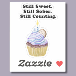 Nog steeds lief. Nog steeds nuchter. Nog steeds aa Sticker