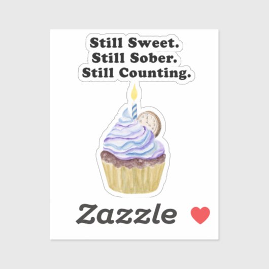 Nog steeds lief. Nog steeds nuchter. Nog steeds aa Sticker (Vel)