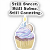 Nog steeds lief. Nog steeds nuchter. Nog steeds aa Sticker (Voorkant)