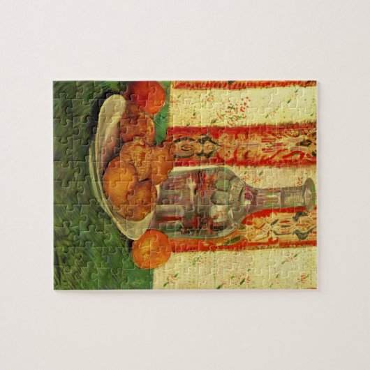 Nog steeds Life Decanter en Lemons door Vincent va Legpuzzel (Horizontaal)