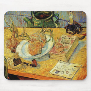 Nog steeds Life Drawing Board, Pipe, uien en afdic Muismat