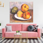Nog steeds Life Quince, Apples, peren van Paul Cez Canvas Afdruk (Insitu (Woonkamer))