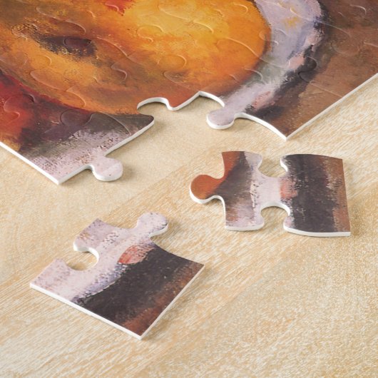 Nog steeds Life Quince, Apples, peren van Paul Cez Legpuzzel (Zijkant)