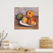 Nog steeds Life Quince, Apples, peren van Paul Cez Poster (Keuken)