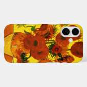 Nog steeds Life Vase met 15 zonnebloemen Vincent v Case-Mate iPhone Case (Achterkant (horizontaal))