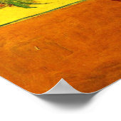 Nog steeds Life Vase met 15 zonnebloemen Vincent v Poster (Hoek)