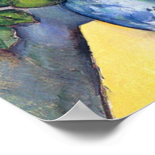 Nog steeds liften, bloemen in een vaas van Paul Ce Poster (Hoek)