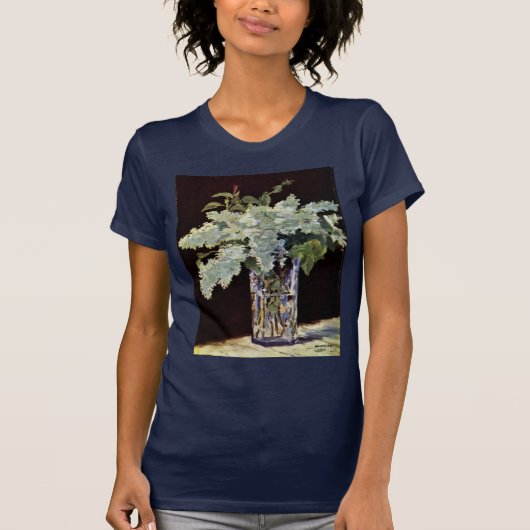 Nog steeds Lila Bouquet door Manet Edouard T-shirt (Voorkant)