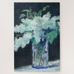 Nog steeds Lila Bouquet door Manet Impressionist Legpuzzel