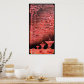 nog steeds luisteren poster (Keuken)