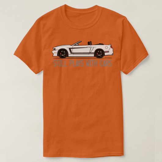 Nog steeds met CarsWhite T-shirt (Design voorkant)