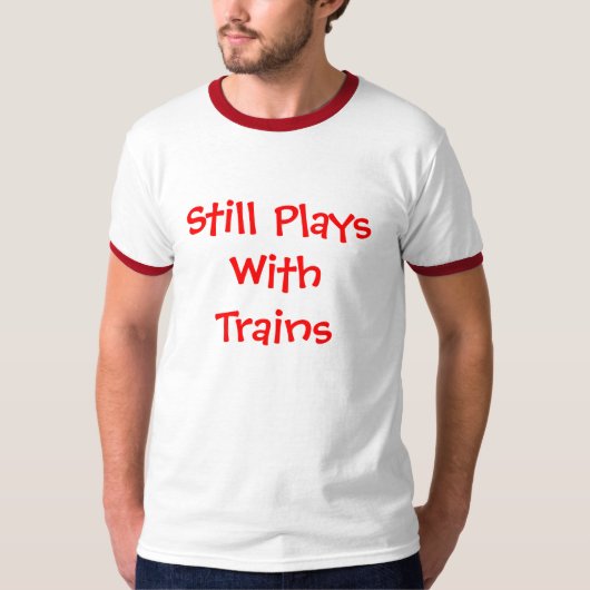 Nog steeds met treinen t-shirt (Voorkant)